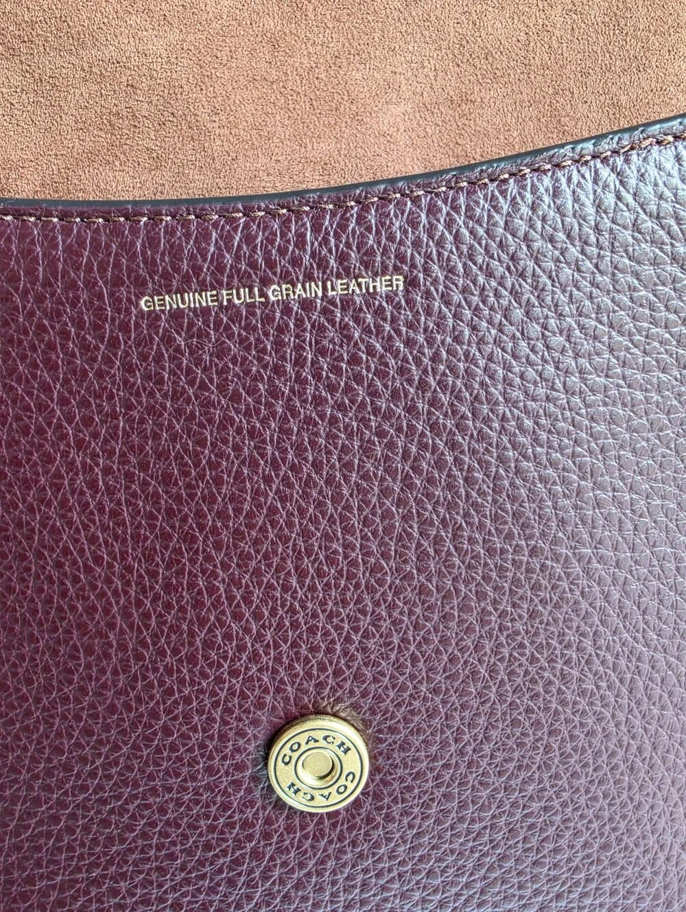 Coach Legacy Shoulder Bag Merlot - Picture 13 of 16